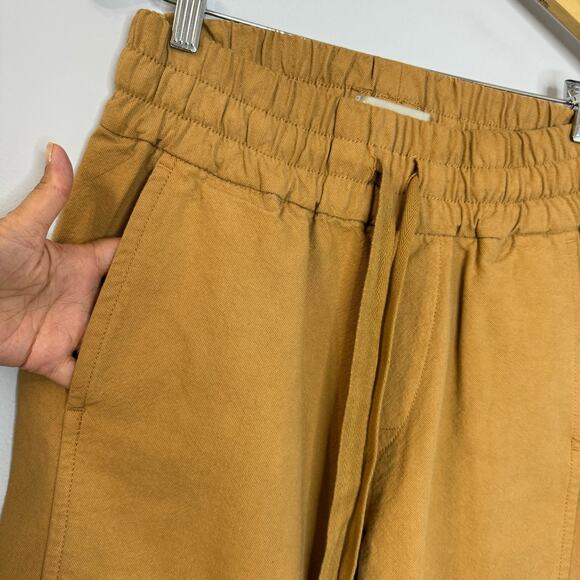 Everlane The Canvas Organic Cotton Pull-On Pant Relaxed Fit Cappuccino - Picture 8 of 13